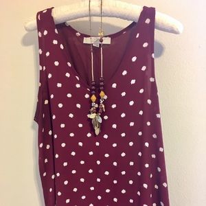 LOFT mauve tank